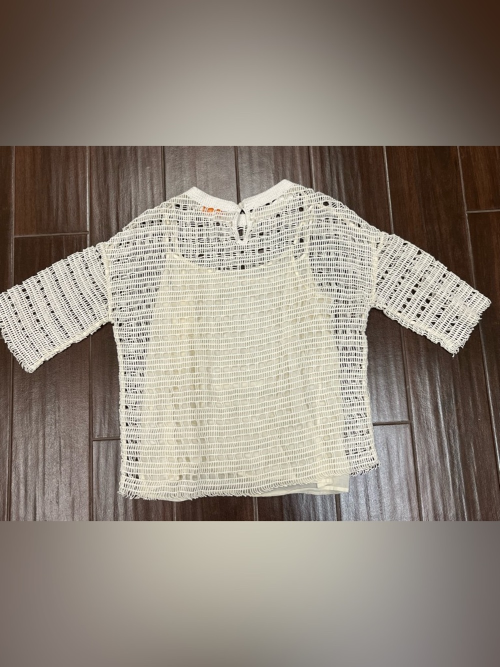 Tory Burch Crochet Top Tunic - S - Picture 2 of 8